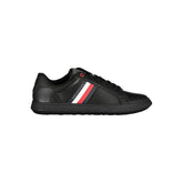 Tommy Hilfiger Chic Black Sneakers with Iconic Contrast Details -   -  Tommy Hilfiger.